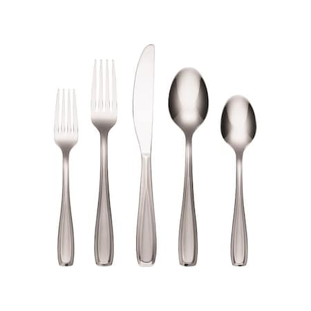 Cambridge Cambridge Waylen Sand Silver Stainless Steel Casual Flatware Set 20 pc 426920CSLG12